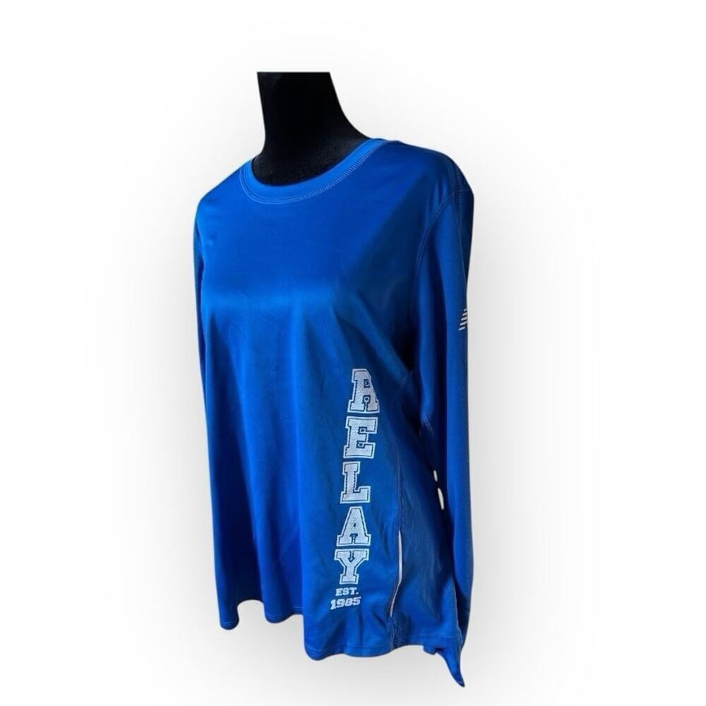 New Balance Blue long Sleeve Athletic Top, Women's size XL